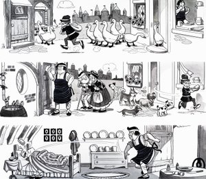 Ilustracja rymowanka autorstwa English School