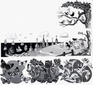Ilustracja rymowanka autorstwa English School