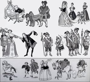Ilustracja rymowanka autorstwa English School