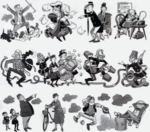 Ilustracja rymowanka autorstwa English School