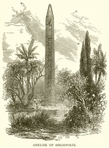 Obelisk Heliopolis autorstwa English School