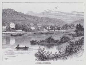 Oberlahnstein (grawerowanie) autorstwa English School