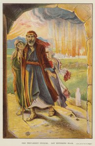 Opowieści ze Starego Testamentu, Lot wchodzący do Soaru (kolor lito) autorstwa English School