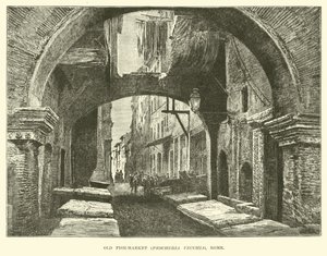 Stary targ rybny, Pescheria Vecchia, Rzym autorstwa English School