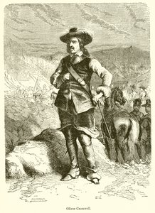 Oliver Cromwell autorstwa English School