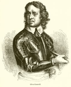 Oliver Cromwell autorstwa English School