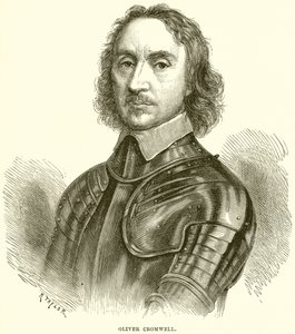 Oliver Cromwell autorstwa English School