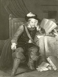 Oliver Cromwell autorstwa English School