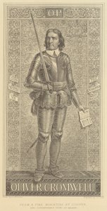 Oliver Cromwell autorstwa English School