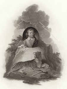 Oliver Cromwell autorstwa English School