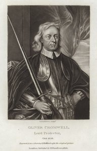 Oliver Cromwell autorstwa English School