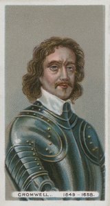 Oliver Cromwell autorstwa English School