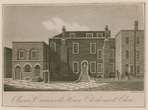 Dom Olivera Cromwella, Clerkenwell Close, Londyn autorstwa English School