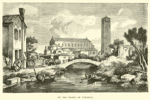 Na wyspie Torcello autorstwa English School