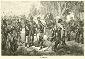 W drodze, styczeń 1871 autorstwa English School