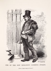Jeden z nielicznych pozostałych kominiarzy, z dagerotypu Richarda Bearda, ilustracja z London Labor i London Poor Henry