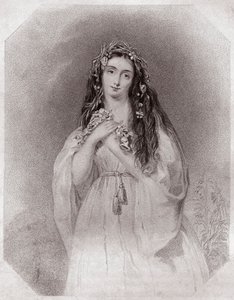 Ophelie (Ophelia) (Hamlet) w - „” Shakespeare Women