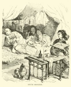 Palacze opium autorstwa English School