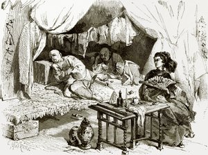 Palacze opium autorstwa English School