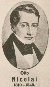 Otto Nicolai (grafika) autorstwa English School