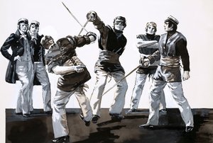 Otto Von Bismarck wygrał 26 z 27 pojedynków autorstwa English School