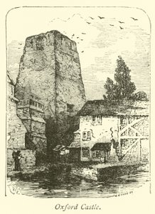 Zamek w Oksfordzie autorstwa English School