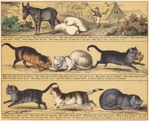 Strona z „Nowej książki z obrazkami” (kolor lito) autorstwa English School