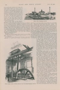 Strona z czarno-białego budżetu autorstwa English School