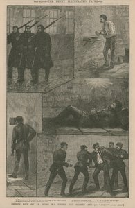 Strona z ilustrowanego papieru Penny autorstwa English School