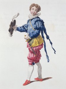 Pageboy na dworze za panowania Edwarda VI autorstwa English School