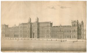 Pałac Whitehall. Opublikowano 1748
