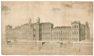 Pałac Whitehall. Opublikowano 1748