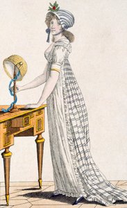 Sukienka Paryska, z magazynu Ladys, 1802 autorstwa English School