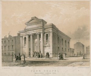 Park Chapel, Grove Street, Camden Town autorstwa English School