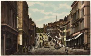 Park Street, Bristol (kolor lito) autorstwa English School