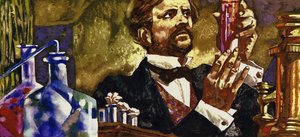 Pasterzy wczesne prace koncentrowały się na kwasie winowym i fermentacji autorstwa English School