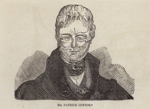 Patrick Connor, uliczny sprzedawca sztućców, Londyn (grawerowanie) autorstwa English School