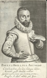 Paul Bril z Antwerpii autorstwa English School