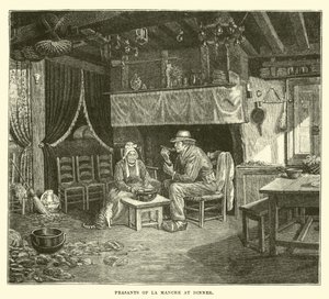 Chłopi z La Manche na kolacji? autorstwa English School