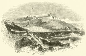 Zamek Pendennis (rycina) autorstwa English School