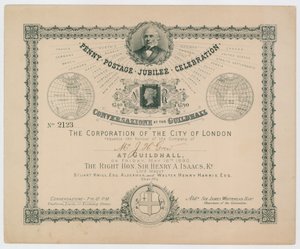 Obchody jubileuszu Penny Postage autorstwa English School