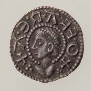 Penny of Offa, King of Mercia, 757-96 (awers) (srebro) (rewers patrz 168072)