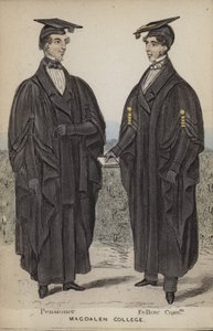 Emeryt, Fellow Commoner, Magdalen College autorstwa English School