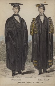 Emeryt, Fellow Commoner, Sidney Sussex College autorstwa English School