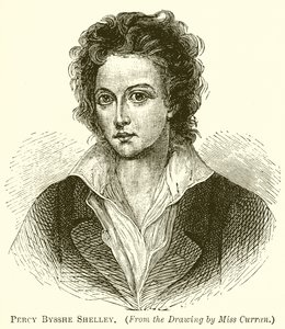Percy Bysshe Shelley autorstwa English School