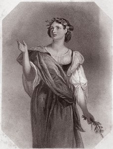 Perdita (Opowieść zimowa) - (Opowieść zimowa) w - „Galeria Kobiet Szekspira, kolekcja czterdziestu pięciu poważnych portretów wczesnych artystów londyńskich, wzbogacona uwagami krytycznymi i literackimi”” ok. 1838 r. - z Galerii kobiety Szekspira autorstwa English School