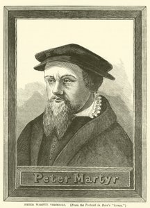 Peter Martyr Vermigli (Grawerowanie) autorstwa English School