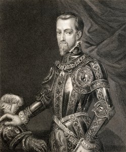 Filip II, z „Historii panowania Filipa II”, wydanej w 1855 r. autorstwa English School