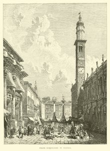Piazza dei Signori w Vicenza autorstwa English School