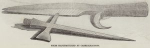 Szczupaki produkowane w Carrickmacross (grawerowanie) autorstwa English School